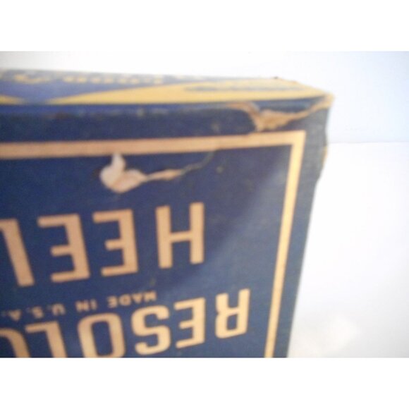 Vintage NIB Heels Goodyear Boys Resolute Heels Black - Picture 4 of 5